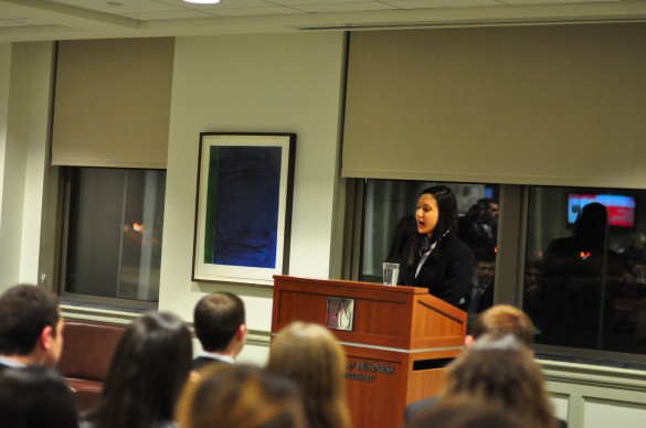 Alumni Brother Nezamuddin speaking at Professional Rush